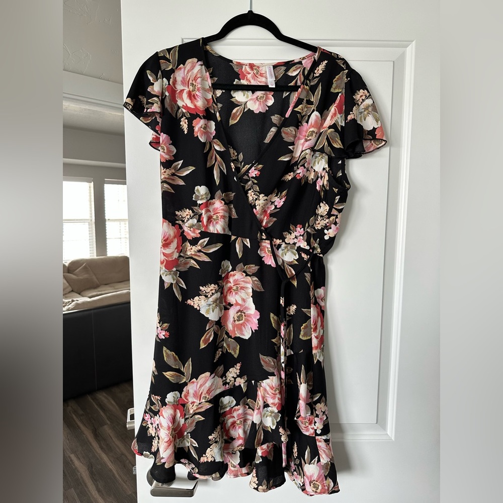 Spring floral dress